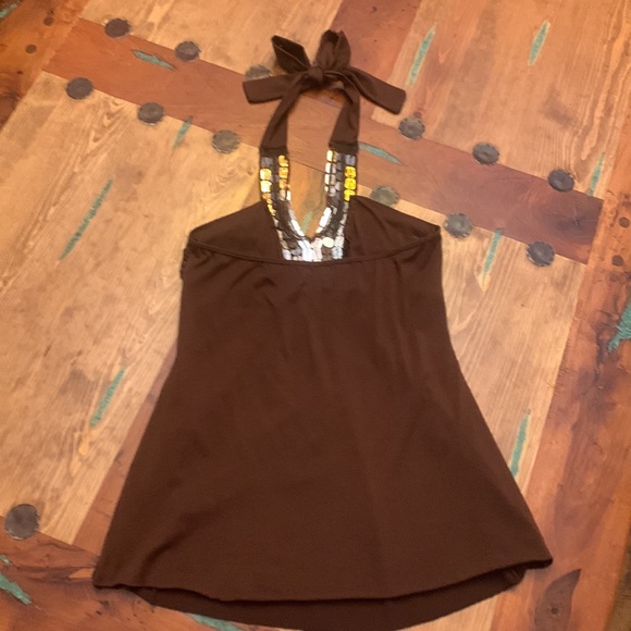 Beaded halter top - Picture 2 of 4